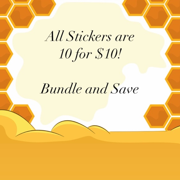 10 for $10 Stickers 🐝 Bundle to Save!! - Picture 4 of 4